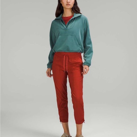 Lululemon Dance Studio Mid-Rise Cropped Pants Womens Cayenne Size 6 W6CDQS $128 - Picture 1 of 10